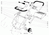 Toro 31453 - Snow Pup (electric), 1972 (2000001-2999999) Spareparts UPPER MAIN FRAME