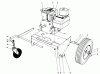 Toro 62912 - 5 hp Lawn Vacuum, 1990 (0000001-0999999) Listas de piezas de repuesto y dibujos ENGINE & BASE ASSEMBLY (MODEL 62912)