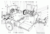 Toro 31995 (1032) - 1032 Snowthrower, 1975 (5000001-5999999) Spareparts TRACTION ASSEMBLY