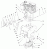 Toro 38592 (1332) - 1332 Power Shift Snowthrower, 2003 (230000001-230999999) Listas de piezas de repuesto y dibujos ENGINE AND TRANSMISSION ASSEMBLY