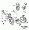 Toro 38095 (1132) - 1132 Snowthrower, 1981 (1000001-1999999) Spareparts ENGINE MODEL NO. 252416 TYPE 0190-01 (MODEL 38095) #2