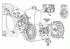 Toro 38095 (1132) - 1132 Snowthrower, 1985 (5000001-5999999) Spareparts ENGINE BRIGGS & STRATTON MODEL NO. 252416-0677-01 #3