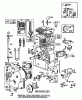 Toro 38095 (1132) - 1132 Snowthrower, 1987 (7000001-7999999) Spareparts ENGINE BRIGGS & STRATTON MODEL NO. 252416-0735-01 #1