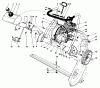 Toro 38116 (CR-20R) - CR-20 Snowthrower, 1989 (9000001-9999999) Spareparts ENGINE ASSEMBLY