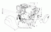 Toro 38160 (1132) - 1132 Snowthrower, 1980 (0000001-0999999) Spareparts ENGINE ASSEMBLY (MODEL 38160)