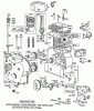 Toro 38160 (1132) - 1132 Snowthrower, 1980 (0000001-0999999) Spareparts ENGINE MODEL NO. 252416 TYPE NO. 0190-01(11 H.P. SNOWTHROWER MODBRIGGS & STRATTON