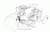 Toro 38160 (1132) - 1132 Snowthrower, 1986 (6000001-6999999) Spareparts ENGINE ASSEMBLY