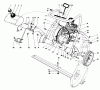 Toro 38162 (S-620) - S-620 Snowthrower, 1990 (0000001-0999999) Spareparts ENGINE ASSEMBLY