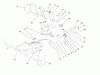Toro 38171 - CCR Powerlite Snowthrower, 1998 (8900001-8999999) Spareparts CHUTE ASSEMBLY
