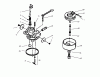 Toro 38176 - CCR Powerlite Snowthrower, 1998 (8900001-8999999) Spareparts CARBURATOR NO. 640086
