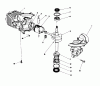Toro 38186 - CCR 2000 Snowthrower, 1994 (4900001-4999999) Spareparts SHORT BLOCK ASSEMBLY (ENGINE MODEL 47PP3-5)