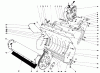 Toro 38210 (S-140) - S-140 Snowthrower, 1980 (0000001-0999999) Spareparts LOWER MAIN FRAME