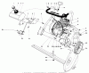 Toro 38235 (S-200) - S-200 Snowthrower, 1980 (0000001-0999999) Spareparts ENGINE ASSEMBLY (MODEL 38235)