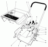 Toro 38232 (S-200) - S-200 Snowthrower, 1984 (4000001-4999999) Spareparts SHROUD & HANDLE ASSEMBLY
