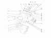 Toro 38409 (2400) - CCR 2400 Snowthrower, 1998 (8900001-8999999) Spareparts SHROUD ASSEMBLY