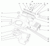 Toro 38410 (2400) - CCR 2400 Snowthrower, 1997 (7900001-7999999) Spareparts SHROUD ASSEMBLY