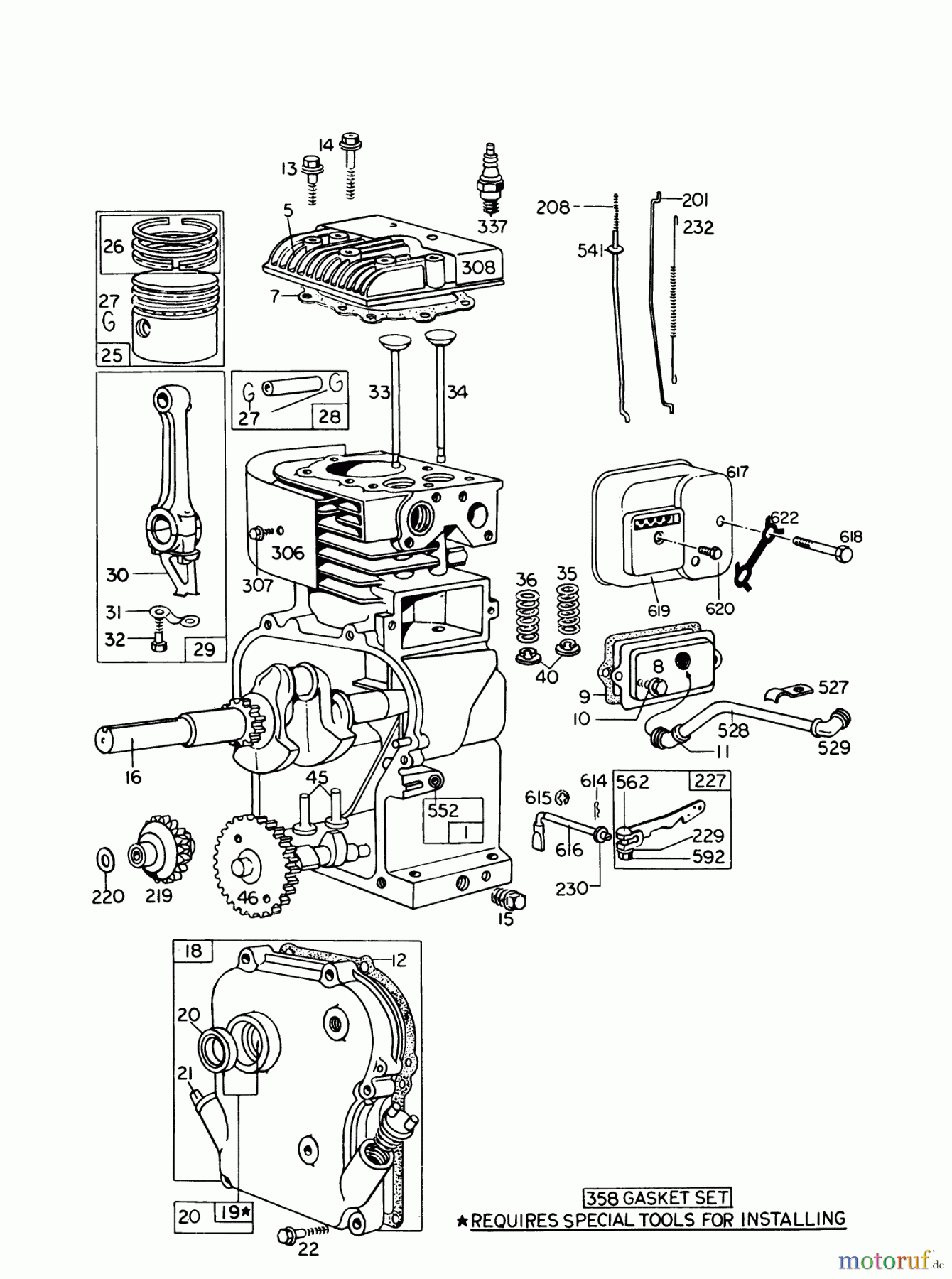  Toro Neu Blowers/Vacuums/Chippers/Shredders 62933 - Toro 5 hp Lawn Blower, 1979 (9000001-9999999) ENGINE MODEL NO. 130202 TYPE 0600-01 BRIGGS & STRATTON