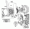 Toro 62933 - 5 hp Lawn Blower, 1980 (0000001-0999999) Listas de piezas de repuesto y dibujos REWIND STARTER