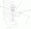 Toro 38431 (3000) - CCR 3000 Snowthrower, 1998 (8900001-8999999) Spareparts ENGINE ASSEBMLY (MODEL NO. 38430 & 38431) #1