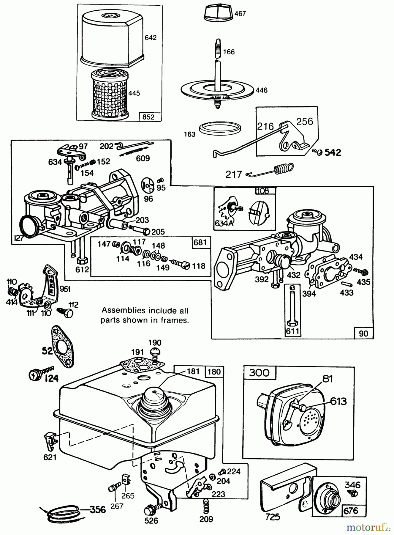  Toro Neu Blowers/Vacuums/Chippers/Shredders 62933 - Toro 5 hp Lawn Blower, 1987 (7000001-7999999) ENGINE BRIGGS & STRATTON MODEL NO. 130202-1640-01 #2