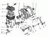 Toro 62005 (T500) - Generator, T500, 1985 (5000001-5999999) Spareparts ENGINE ASSEMBLY
