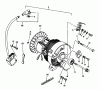 Toro 62005 (T500) - Generator, T500, 1985 (5000001-5999999) Spareparts GENERATOR ASSEMBLY