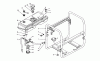 Toro 62018 (T1800) - Generator, T1800, 1986 (6000001-6999999) Spareparts FUEL TANK & FRAME ASSEMBLY