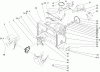 Toro 38641 (1028 LXE) - Power Max 1028 LXE Snowthrower, 2007 (270000001-270999999) Spareparts AUGER AND HOUSING ASSEMBLY