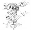 Toro 62040 (T4000D) - Generator, T4000D, 1987 (7000001-7999999) Spareparts CARBURETOR ASSEMBLY