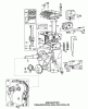 Toro 58125 - 26" Tiller, 1974 (4000001-4999999) Spareparts ENGINE MODEL NO. 100292 TYPE 0245-07 BRIGGS & STRATTON