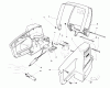 Toro 51780 - Hedge Trimmer w/ Pack, 1990 (0000001-0999999) Pièces détachées HANDLE AND SHIELD ASSEMBLY