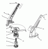 Toro 51443 - 14" Electric Trimmer, 1995 (59000001-59999999) Listas de piezas de repuesto y dibujos MOTOR & HOUSING ASSEMBLY