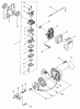 Toro 53040 - 24" Dual Action Hedge Trimmer, 1998 (8900001-8999999) Listas de piezas de repuesto y dibujos CARBURETOR AND STARTER ASSEMBLY