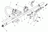 Toro 51660 (TC 3500) - TC 3500 Gas Trimmer, 1988 (8000001-8999999) Listas de piezas de repuesto y dibujos HANDLE ASSEMBLY