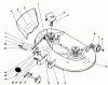 Toro 05-38SL02 - 38" Side Discharge Mower, 1992 (2000001-2999999) Spareparts DECK ASSEMBLY