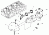 Compact Utility Loaders 22334 - Toro Dingo TX 525 Wide Track Compact Utility Loader (SN: 270000001 - 270000400) (2007) Spareparts EXHAUST MANIFOLD ASSEMBLY