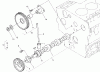Compact Utility Loaders 22336 - Toro Dingo 320-D Compact Utility Loader (SN: 270000001 - 270999999) (2007) Spareparts CAMSHAFT AND IDLE GEAR SHAFT ASSEMBLY