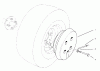 Rasenmäher Zubehör 30761 - Toro 44" Two Stage Snowthrower, ProLine 118/120 and Groundsmaster 120 (SN: 890001 - 899999) (1998) Spareparts WHEEL WEIGHT
