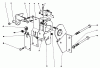 Rasen- und Garten Traktoren 30760 - Toro Groundsmaster 52 Tractor (SN: 90000001 - 99999999) (1979) Spareparts TRANSMISSION INTERLOCK ASSEMBLY