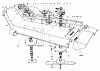 Mähdecks 30721 - Toro 72" Side Discharge Mower (SN: 400001 - 499999) (1984) Spareparts CUTTING UNIT MODEL NO. 30721 #1