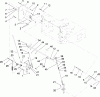 Rasenmäher Antrieb 30033 - Toro Commercial Walk-Behind Traction Unit, 17HP, Pistol-Grip, Hydro Drive (SN: 280000001 - 280999999) (2008) Spareparts LOWER CONTROL ASSEMBLY