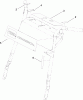 Rasenmäher Antrieb 30033 - Toro Commercial Walk-Behind Traction Unit, 17HP, Pistol-Grip, Hydro Drive (SN: 310000001 - 310999999) (2010) Spareparts HANDLE ASSEMBLY NO. 115-1040