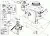Rasenmäher Antrieb 30106 - Toro Mid-Size ProLine Gear Traction Unit, 12.5 hp (SN: 0000001 - 0999999) (1990) Spareparts ENGINE & CLUTCH ASSEMBLY