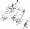 Rasenmäher Antrieb 30115 - Toro Mid-Size ProLine Gear Traction Unit, 12.5 hp (SN: 9000001 - 9999999) (1989) Spareparts AXLE ASSEMBLY