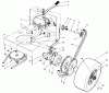 Rasenmäher Antrieb 30117 - Toro Mid-Size ProLine Gear Traction Unit, 16 hp (SN: 0000001 - 0999999) (1990) Spareparts AXLE ASSEMBLY