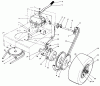 Rasenmäher Antrieb 30180 - Toro Mid-Size ProLine Traction Unit, Gear Drive, 16 hp (SN: 100001 - 199999) (1991) Spareparts AXLE ASSEMBLY