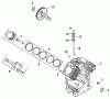 Rasenmäher Antrieb 74180 (Z320) - Toro Z Master Traction Unit, without Mower or Bagger (SN: 890235 - 891199) (1998) Spareparts CRANKCASE