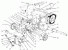 Rasen- und Garten Traktoren 30612TE - Toro Groundsmaster 120 Tractor (SN: 220000001 - 220999999) (2002) Spareparts DIFFERENTIAL ASSEMBLY