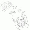 Rasen- und Garten Traktoren 30612TE - Toro Groundsmaster 120 Tractor (SN: 230000001 - 230999999) (2003) Spareparts BLOWER HOUSING AND BAFFLES ASSEMBLY (KOHLER CH20QS-PS64677)