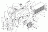 Rasen- und Garten Traktoren 30612TE - Toro Groundsmaster 120 Tractor (SN: 230000001 - 230999999) (2003) Spareparts ENGINE ASSEMBLY
